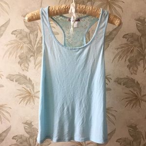 Linea Donatella Light Blue Tank Top